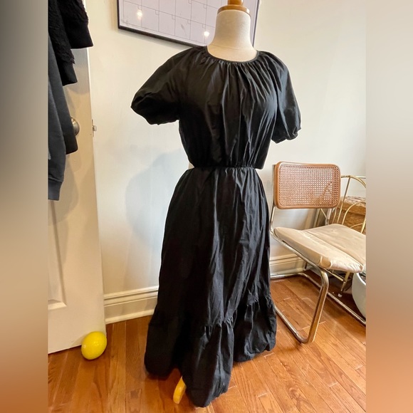 Banana Republic Cotton Poplin Cut Out Midi - Picture 2 of 4